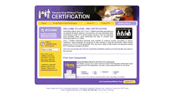 Desktop Screenshot of hwtcertification.com